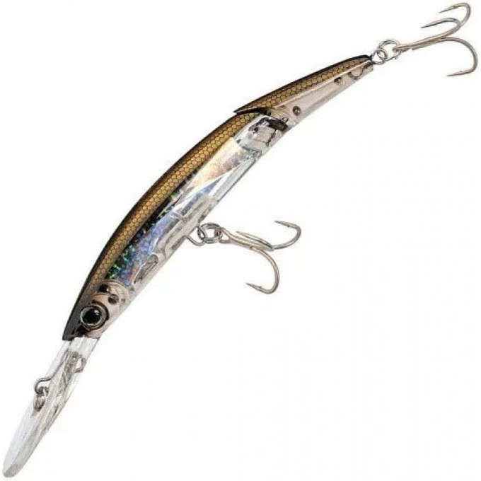Воблер YO-ZURI CRYSTAL 3D MINNOW DEEP DIVER JOINTED F1155 130F C4 F1155-C4